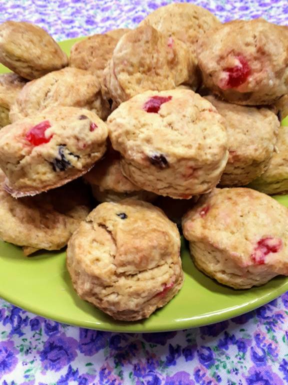Scones frutados (Irlandeses)
