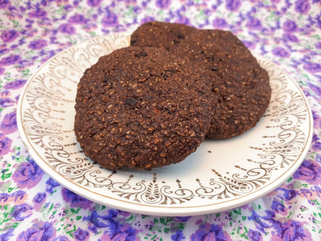 Galletitas doble chocolate sin azúcar agregada